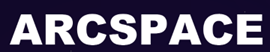 White bold text "ARCSPACE" on a dark purple background.